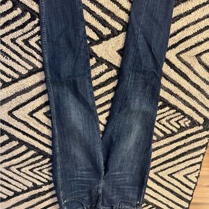 White House Black Market Blue Skinny Jeans